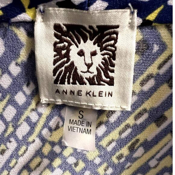 Anne Klien, S, Royal Blue Yellow, layered, Long sleeve top - Picture 2 of 9